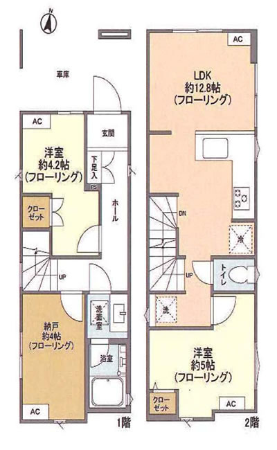 貸家5389の間取り