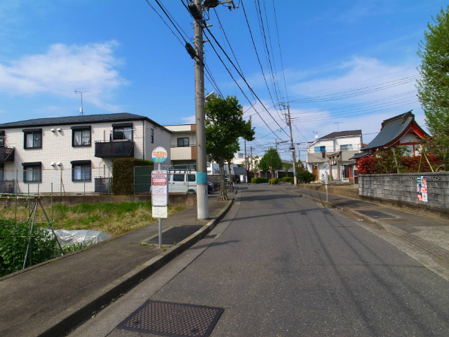 芝間稲荷神社(上り)